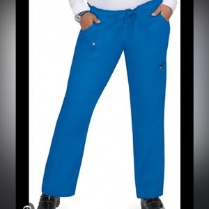 Koi lite scrub pants xs tall blue